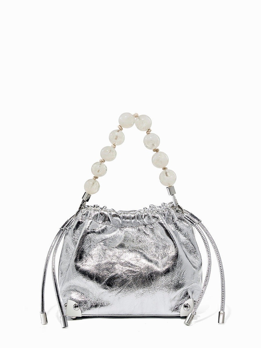 Pearl Chain Small-Capacity Shoulder Bag