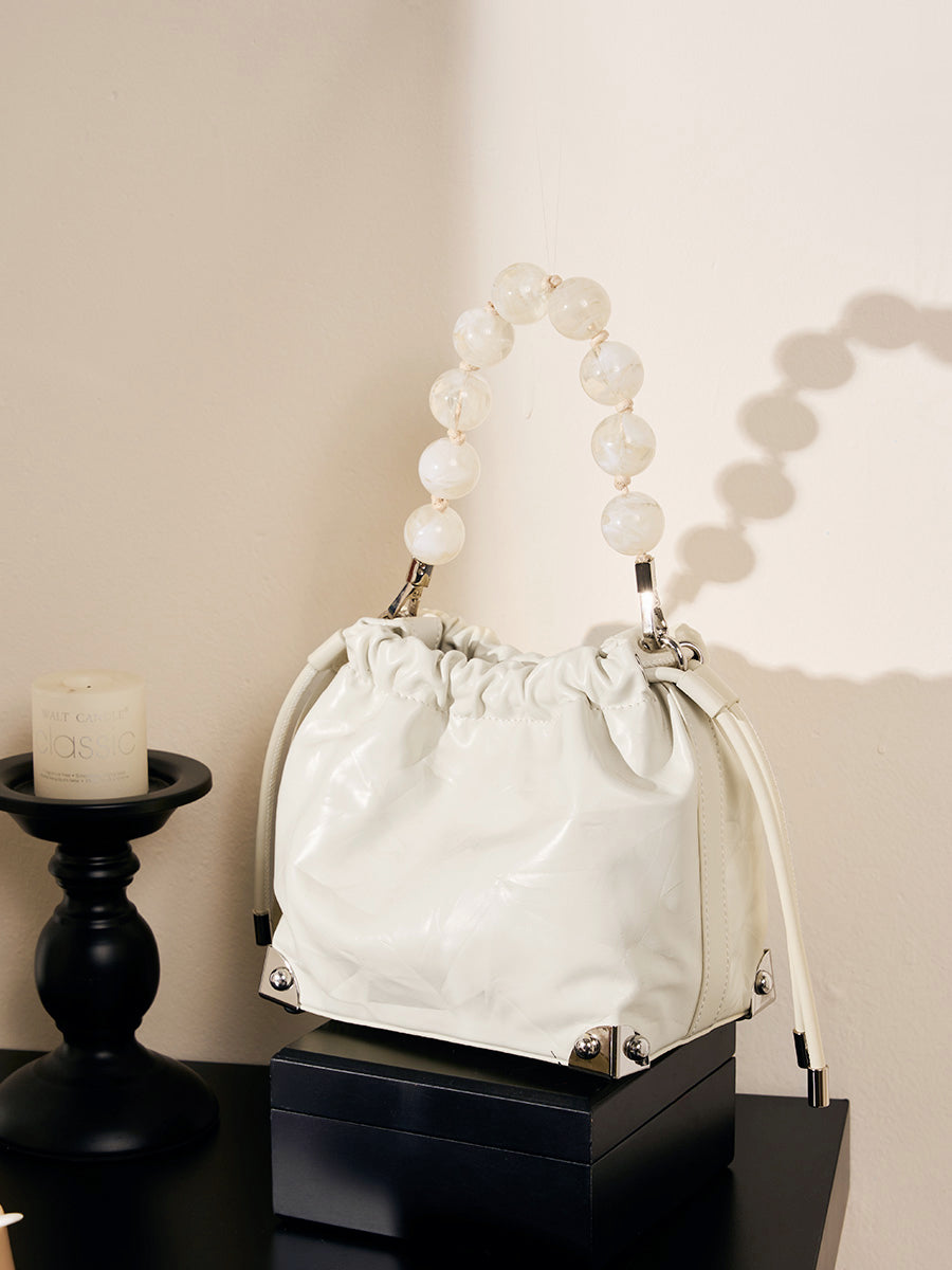 Pearl Chain Small-Capacity Shoulder Bag