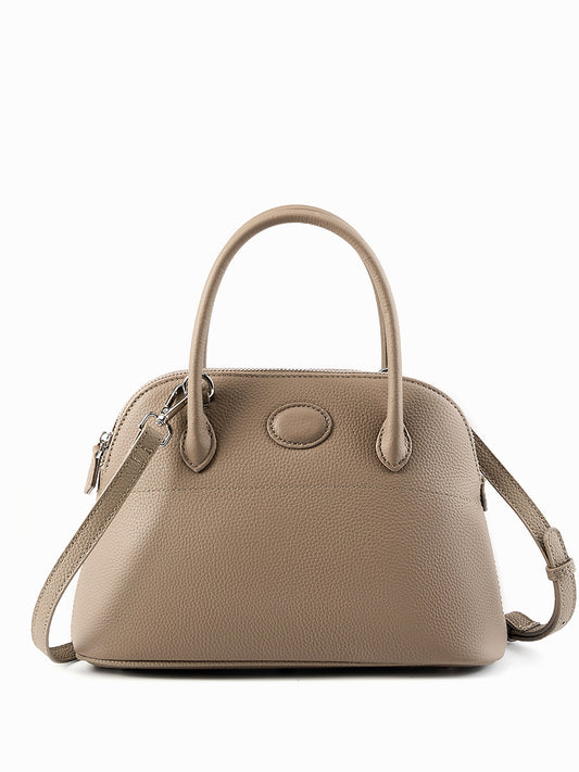 Shell-Shaped Minimalist Shoulder Bag