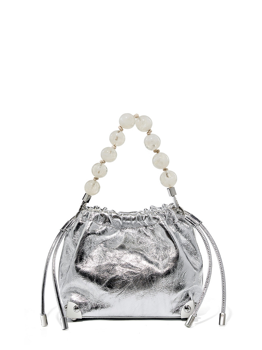 Pearl Chain Small-Capacity Shoulder Bag